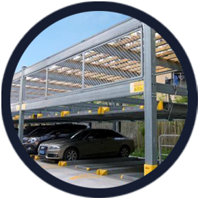寧波邦達智能停車設備股份有限公司專業生產立體機械車庫,智能立體車庫,機械式立體停車庫,升降橫移式停車庫.